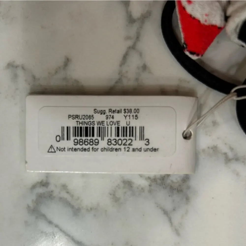 NWT Kate‎ Spade Hair Elastics Ties w/ Fabric Bows